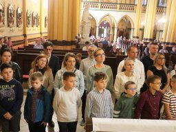 Rozpoczęcie przygotowania do I Komunii Świętej i poświęcenie darów dzieci komunijnych, 21.09.2025